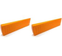Oregon Cuña para Tala de Árboles, Cuña Resistente de Plástico de 30cm, Palanca de Plástico para Tala con Motosierra, Cuña con Ranuras de Guía, Herramienta de Arboricultura, Fabricada en Europa