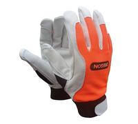 Oregon Guantes de Trabajo High Grip - Guantes de Seguridad para Trabajos Forestales y Jardinería, Palma Reforzada, Dorso de Spandex Bielástico, Guantes de Trabajo Ajustables - Talla M