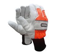 Oregon Guantes de Trabajo Resistentes al Frío - Guantes de Seguridad para Trabajos Forestales Profesionales y Jardinería, Protección en Nudillos y Muñeca, Elementos Reflectantes - Talla XL