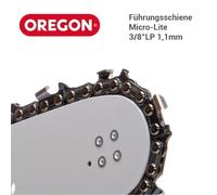OREGON Guía De Riel 3/8LP 1,1mm Micro-Lite 124MLEA074