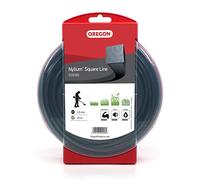 Oregon Hilo Cuadrado de Corte para Desbrozadora 3.5mm, Hierba, Maleza, Vegetación y más, Hilo de Nylon de Gran Resistencia, Compatible con la Mayoría de Modelos Estándar, 3.5mm x 30m (539165)