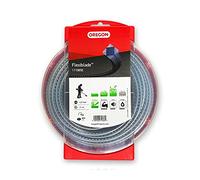 Oregon - Hilo dentado para desbrozadora 4 mm x 21 m, nylon resistente (111085E)