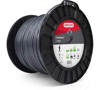Oregon Hilo Dentado para Desbrozadora 4mm x 110m | Hierba, Maleza, Vegetación y más, Hilo de Nylon de Gran Resistencia, Compatible con la Mayoría de Modelos Estándar