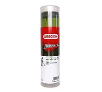 Oregon Hilo Dentado para Desbrozadora 6mm, Hierba, Maleza, Vegetación y más, Hilo de Nylon de Gran Resistencia, Compatible con la Mayoría de Modelos Estándar, 6.0mm x 26cm 205pcs (525243)