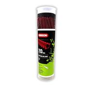 Oregon Hilo Dentado para Desbrozadora 7mm, Hierba, Maleza, Vegetación y más, Hilo de Nylon de Gran Resistencia, Compatible con la Mayoría de Modelos Estándar, 7.0mm x 26cm 155pcs (525244)