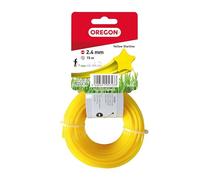 Oregon Hilo Estrella para Desbrozadora 2.4mm x 15m, Amarillo