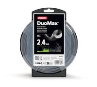 Oregon Hilo Material dual para Desbrozadora 2.4mm, Hierba, Maleza, Vegetación y más, Hilo de Nylon de Gran Resistencia, Compatible con la Mayoría de Modelos Estándar, 2.4mm x 90m (106501E)