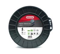 Oregon Hilo Nylon para Desbrozadora 2.7mm x 140m | Para hierba alta, malas hierbas, césped y vegetación densa, funcionamiento silencioso, para la mayoría de cortacéspedes