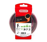 Oregon Hilo Resistente al calor para Desbrozadora 3mm, Hierba, Maleza, Vegetación y más, Hilo de Nylon de Gran Resistencia, Compatible con la Mayoría de Modelos Estándar, 3.0mm x 15m (564842)