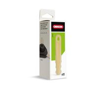 Oregon Pack de 12 Cuchillas para Cortabordes, Cuchillas de Nylon Dentadas