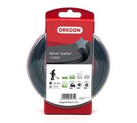 Oregon Star Hilo para Desbrozadora 2.4mm, Hierba, Maleza, Vegetación y más, Hilo de Nylon de Gran Resistencia, Compatible con la Mayoría de Modelos Estándar, 2.4mm x 15m (110985E)
