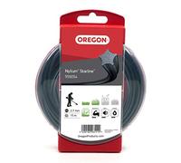 Oregon Star Hilo para Desbrozadora 2.7mm, Hierba, Maleza, Vegetación y más, Hilo de Nylon de Gran Resistencia, Compatible con la Mayoría de Modelos Estándar, 2.7mm x 15m (559054)