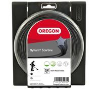 Oregon Star Hilo para Desbrozadora 2mm, Hierba, Maleza, Vegetación y más, Hilo de Nylon de Gran Resistencia, Compatible con la Mayoría de Modelos Estándar, 2.0mm x 15m (581222)