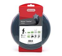 Oregon Star Hilo para Desbrozadora 3mm, Hierba, Maleza, Vegetación y más, Hilo de Nylon de Gran Resistencia, Compatible con la Mayoría de Modelos Estándar, 3.0mm x 60m (104884E)