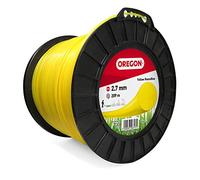 Oregon Yellow Round Hilo Redondo para Desbrozadora 2.7mm, Hierba Alta, Maleza y Vegetación Densa, Hilo de Nylon de Gran Resistencia, Compatible con la Mayoría de Modelos, 2.7mm x 209m (69-383-Y)