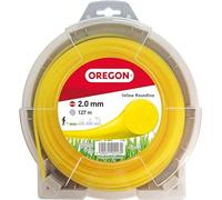 Oregon Yellow Round Hilo Redondo para Desbrozadora 2mm, Hierba, Maleza, Vegetación y más, Hilo de Nylon de Gran Resistencia, Compatible con la Mayoría de Modelos Estándar, 2.0mm x 127m (69-358-Y)