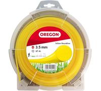 Oregon Yellow Round Hilo Redondo para Desbrozadora 3.5mm, Hierba Alta, Maleza y Vegetación Densa, Hilo de Nylon de Gran Resistencia, Compatible con la Mayoría de Modelos, 3.5mm x 124m (69-377-Y)