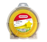 Oregon Yellow Star Hilo para Desbrozadora 2.7mm, Hierba, Maleza, Vegetación y más, Hilo de Nylon de Gran Resistencia, Compatible con la Mayoría de Modelos Estándar, 2.7mm x 92m (69-432-Y)