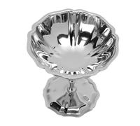 Oreilet Elegante Taza para Servir Helado con Patas de Acero Inoxidable, Tazón de Postre para Helado, Yogur, Nuez, Fruta, Uso Diario en el Hogar y Fiesta