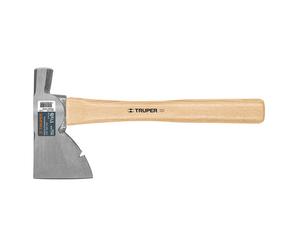 Orework Hacha Multiusos de Acero Al Carbono con Mango Ergonómico Hickory y Hendidura para Sacar Clavos - 700 G