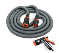 Orework Manguera extensible 2,5–7,5 m con pistola 7 funciones