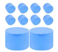 ORFOFE 10 Tapones Esponja para Nido de Hormigas, Bloqueo de Agua para Tubos de Ensayo, Retención de Humedad para Alimentación en Granjas, Set 15 Mm para Hábitat Insectos