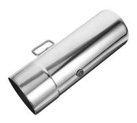 ORFOFE Accesorio Ajustable de Chimenea para Estufa de Calefacción de Metal, Conducto de Humos Buen Sellado y Protección contra Incendios para Barbacoas y Picnic