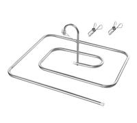 ORFOFE Percha para Secar Sábanas en Espiral de Acero Inoxidable