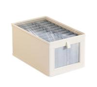Organizador Armario, Cajas Almacenaje Ropa de 20L, Cajas Organizadoras con Estructura de Cartón Rígido, Almacenamiento y Organización para Ropa, Juguetes y Textiles