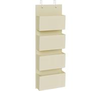 Organizador colgante para puerta – Organizador de puerta con 4 compartimentos – Plegable – 33,5 x 12 x 100 cm