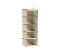 Organizador Colgante Patrón de Lino Beige Arena
