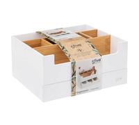 Paris Prix Organizador 5five naturéo de 1 cajón Blanco