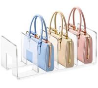 Organizador de acrílico transparente Unyqoos® con 4 compartimentos, ideal para documentos A4, libros y revistas. Fabricado en acrílico de 4,2 mm de grosor. Cada compartimento tiene 8 cm de profundidad