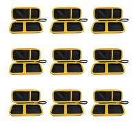 Organizador de almacenamiento de multímetro EVA para Fluke 323 324 325 302 | Organizador EVA con forro antiestático, malla y cremallera para Fluke 323,324,325,302