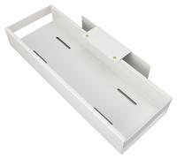 Organizador de armarios extensible - Organizador de almacenamiento multifuncional - Cajones de acero al carbono - Estantes deslizantes - Estante para fregadero - Adecuado para cocina/baño - Cajón de a