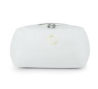 Organizador de artículos de aseo de gran capacidad, con múltiples compartimentos, elegante contenedor para cosméticos, bolsa de baño, Letra O