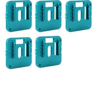 Organizador de baterías para herramientas Makita de 18 V, soporte de batería de pared de plástico ABS resistente con diseño de fácil