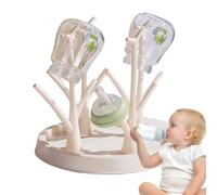 Organizador de biberones, tendedero para biberones - Almacenamiento de Botellas Desmontable en Forma de árbol, secador de Botellas extraíble, Antideslizante, Estable, Bonito Soporte de Secado para