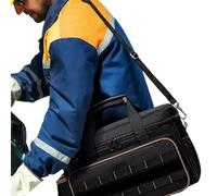 Organizador de Bolsa de Herramientas De Gran Capacidad con , Bolsillo, | Maletín Portátil Organizador de Almacenamiento Para Electricista Mecánico Carpintero Trabajo de Co