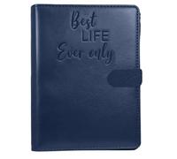 Organizador de bolsillo - Cartera de ministerio para folletos | Carpeta magnética de piel sintética, carpeta compacta para pioneros, almacenamiento de documentos portátil para viajes, accesorio