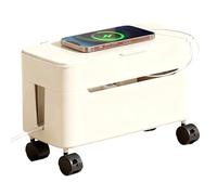 Organizador De Cables - Organizador De Almacenamiento De 12,8 Pulgadas | Bandeja Para Cäbles De ABS - Caja De Gestión De Cäbles Enrollables Para Escritorios Y Soportes Para TV | Ideal Para Configuraci