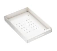 Organizador de cocina extensible – Cajón para armario con cierre suave – 30 cm, blanco