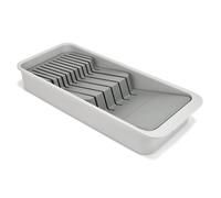 Organizador de cuchillos DRAWERSTORE 8500013 40 x 17 cm, gris, plástico, Joseph Joseph