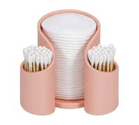 Organizador De Encimera De Baño - Distribuidor De Soportes Q Tips | Estuche Distrbutador De Puntas Travel-Q, De Distribuidor De Escritorio De Viaje | Organizador Cosmético Y Sin Sabor Po