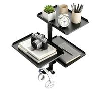 Organizador de escritorio, de 3 niveles, con sistema de sujeción y 3 compartimentos