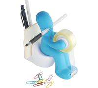 Organizador de escritorio - Estándar - Blanco - Forma de inodoro - Organización de oficina