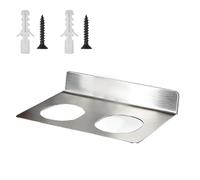 Organizador de herramientas manuales Soporte de pared de doble de | Con soporte de almacenamiento para tornillos y herramientas para garaje, taller al aire libre estudio y cobertizo
