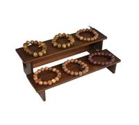 Organizador de joyas Pulsera mediana de dos niveles con estante for joyería