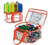 Organizador de juguetes impermeable de 4 piezas, ideal para bloques de construcción y juegos