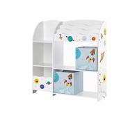 Organizador de Juguetes y Libros para Niños Estantería de Almacenamiento